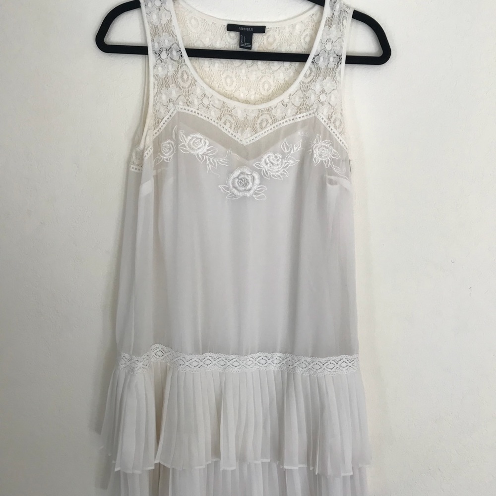 Forever 21 white dress